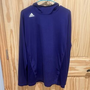 Adidas Holy Cross Deep Purple Long Sleeve Top